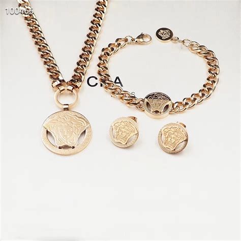 cheap versace bracelet|versace necklaces women's.